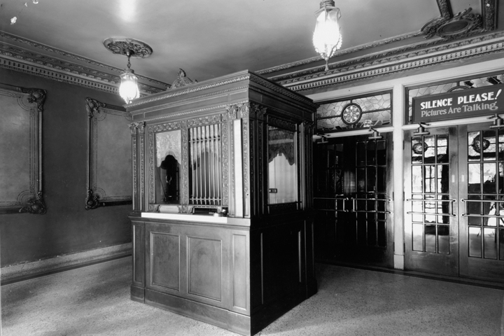 Washington Theater Ticket Booth 1920's - Quincy, IL